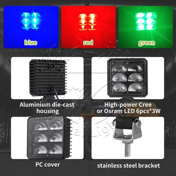 LED arc warning light