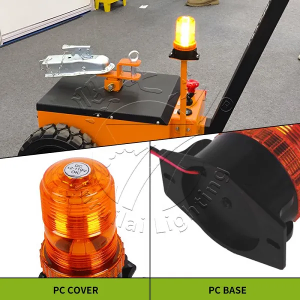 Forklift beacon warning light