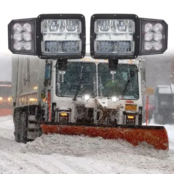 LED snow plow light