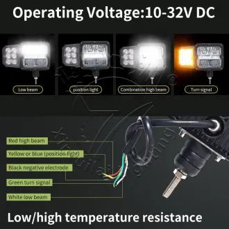 LED snow plow light