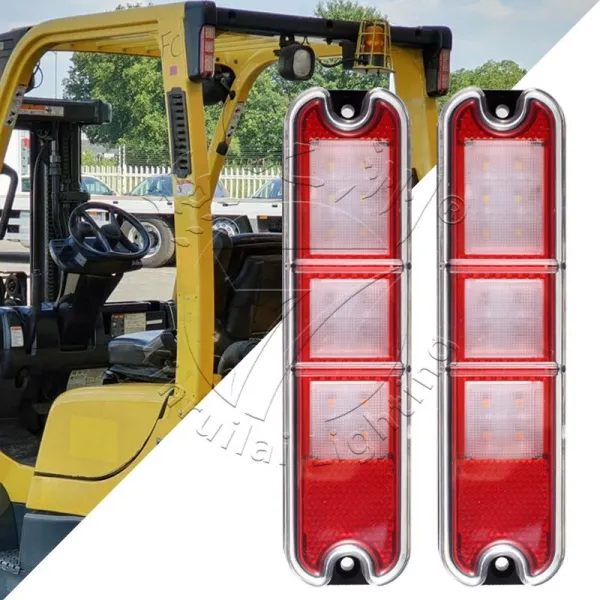 Forklift tail warning light