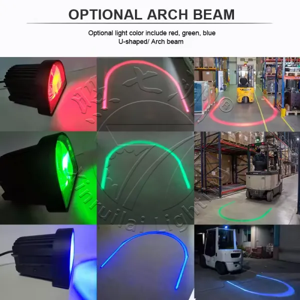 forklift arc warning light