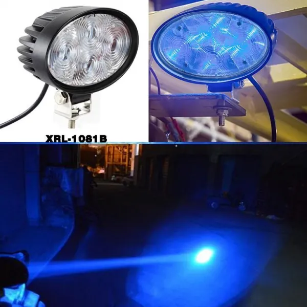 forklift blue light