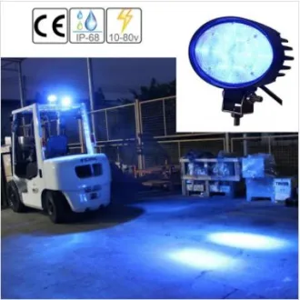 forklift blue light