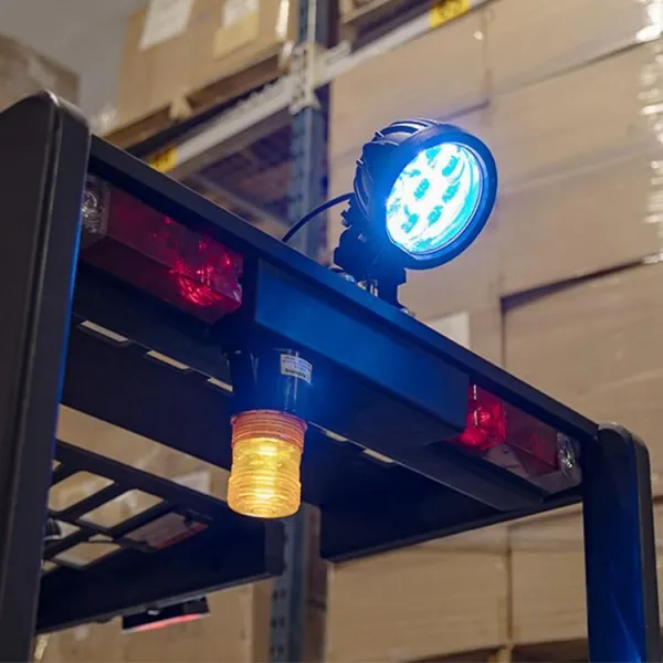 forklift blue light