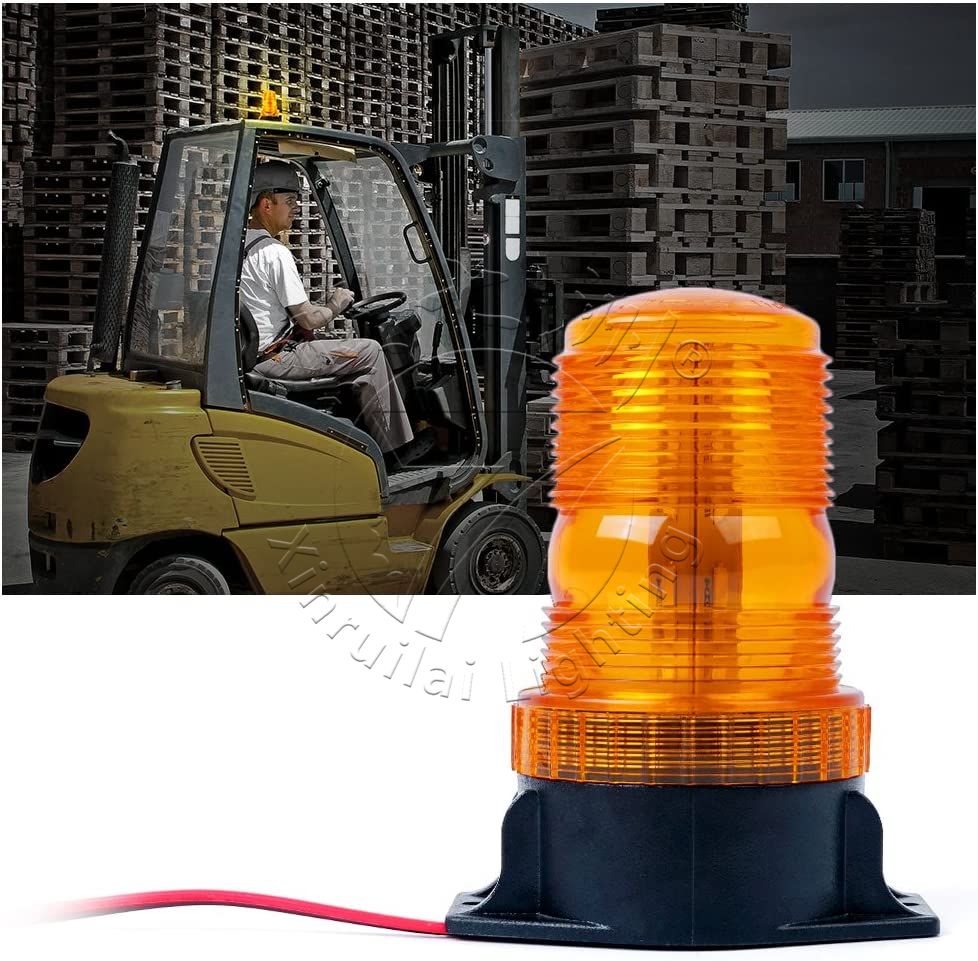 Forklift beacon warning light